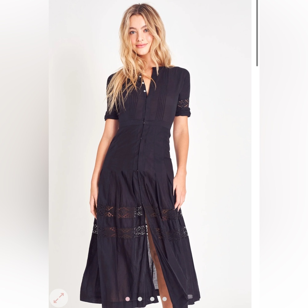 LoveShackFancy Edie Maxi Dress